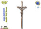Ref Geen D018-materiële het kruis en het kruisbeeld begrafenistoebehoren van Zamak van de Bronskleur