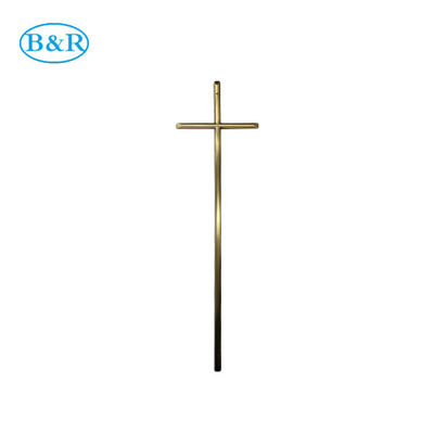 D017 57*16.5cm het Gouden Kruis van de Kleuren Begrafeniskist