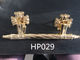 Van de Doodskisthandvatten van de doodskistdecoratie HP029 het Plastic Gouden Messing of het Koper