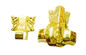 Pp recycleren of ABS de vastgestelde gouden kleur van de kisthoek C001